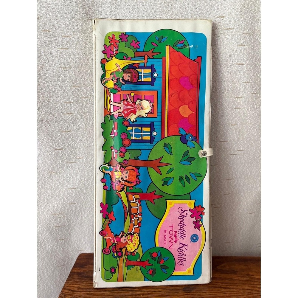 Mattel Skediddle Kiddles Pop Up Town Playset Case 1967 Vintage